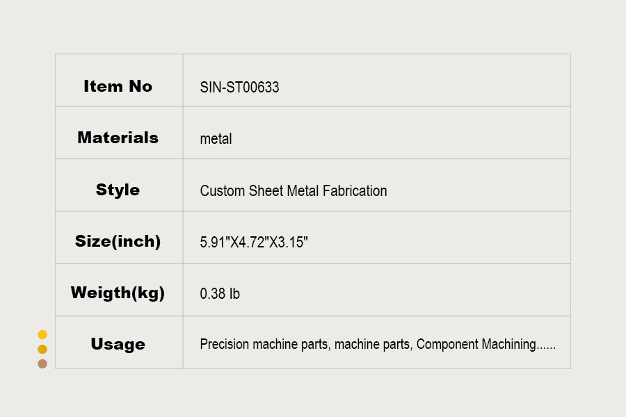 sheet metal mounting bracket