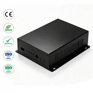 Kotak Elektronik Lembaran Logam Berventilasi Kustom