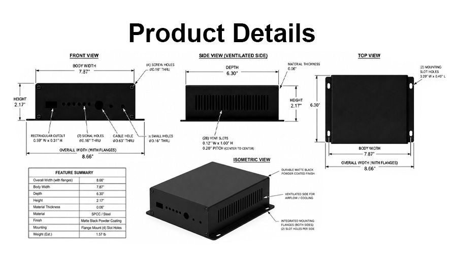 Ventilated equipment enclosure Ventilated equipment enclosure