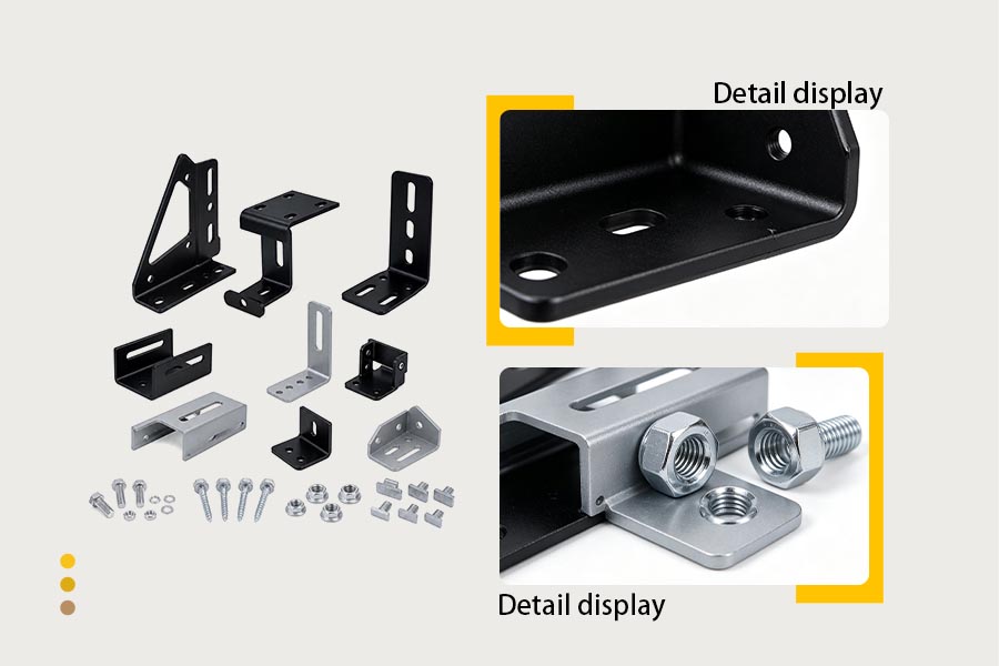 Custom metal brackets Custom metal brackets