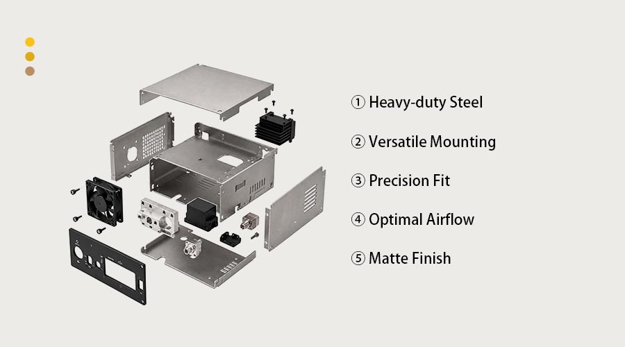 ventilated equipment housing
