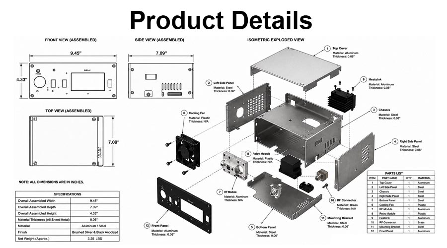 custom electronics enclosure