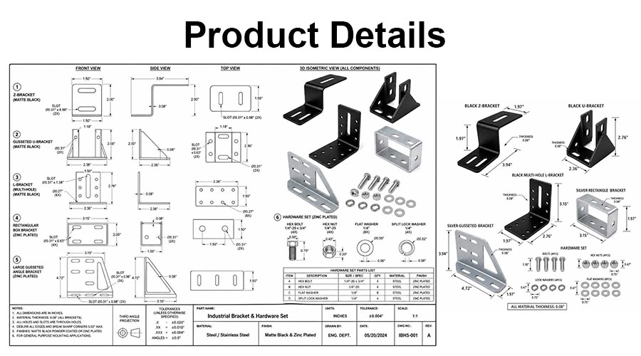 Custom sheet metal brackets Custom sheet metal brackets