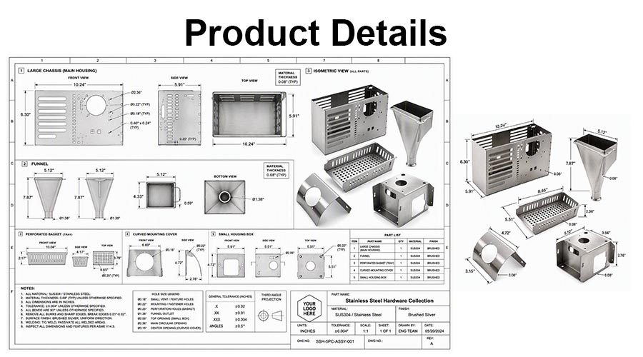 Custom sheet metal fabrication