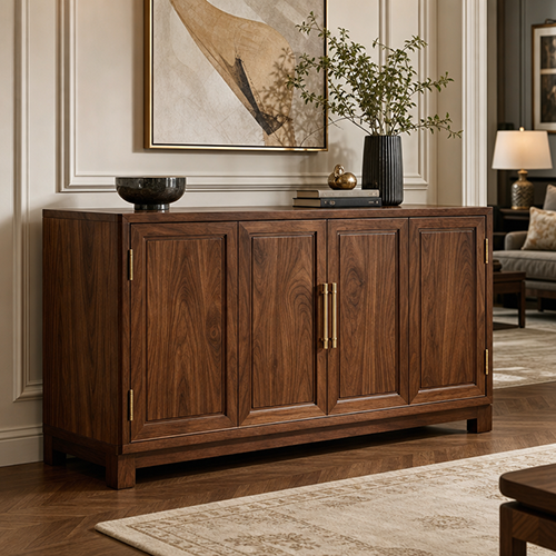 living room storage cabinets with doors
