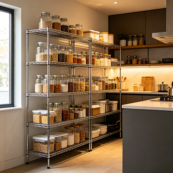 Heavy duty wire shelving units