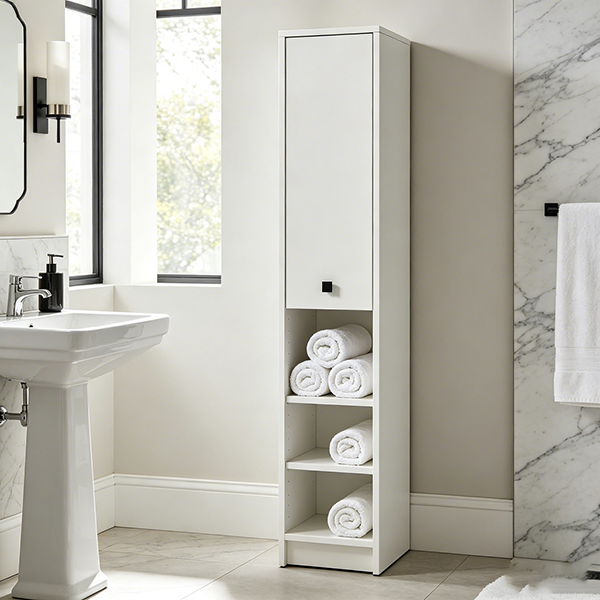 modern bathroom storage cabinets