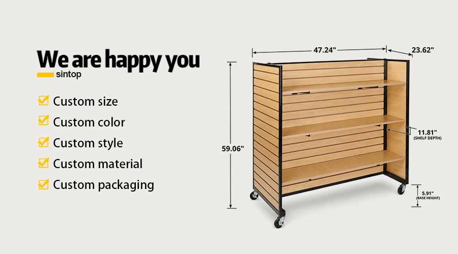 wood and metal store display rack wood and metal store display rack