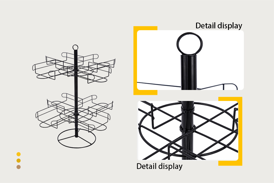 rotating counter display rack rotating counter display rack