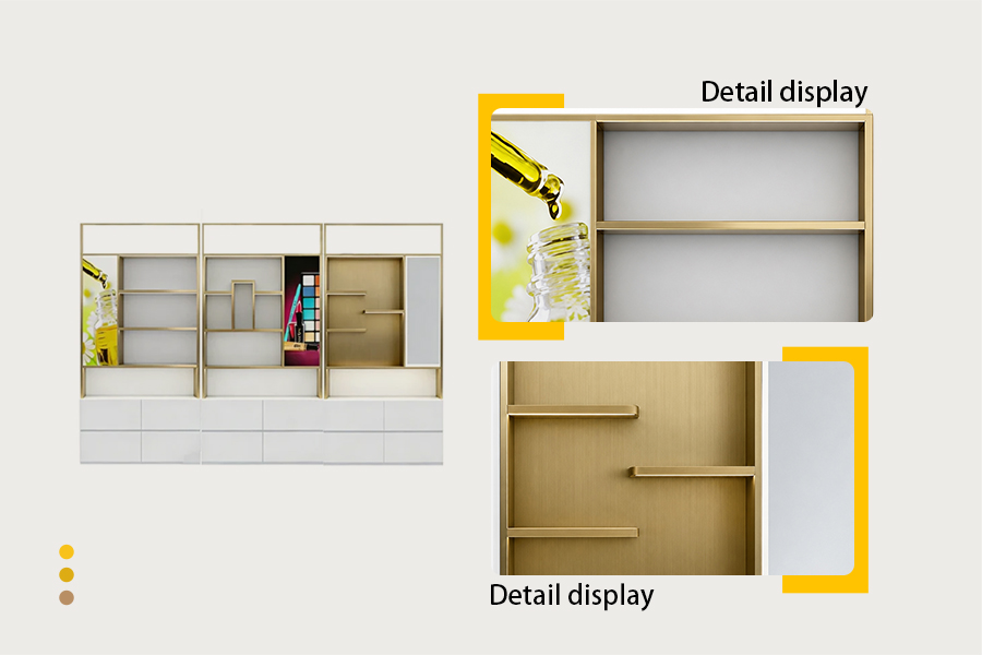 modular cosmetic display wall modular cosmetic display wall
