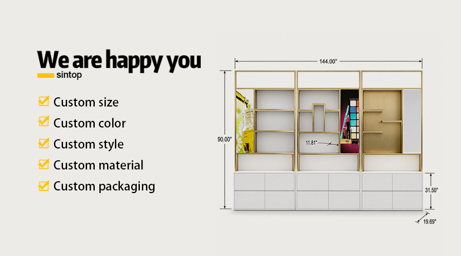 cosmetic wall merchandising system cosmetic wall merchandising system