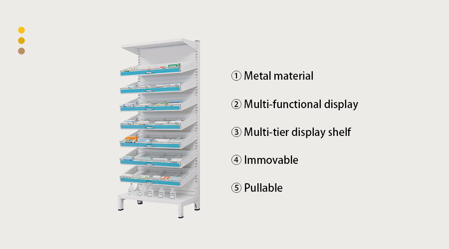 metal pharmacy fixture