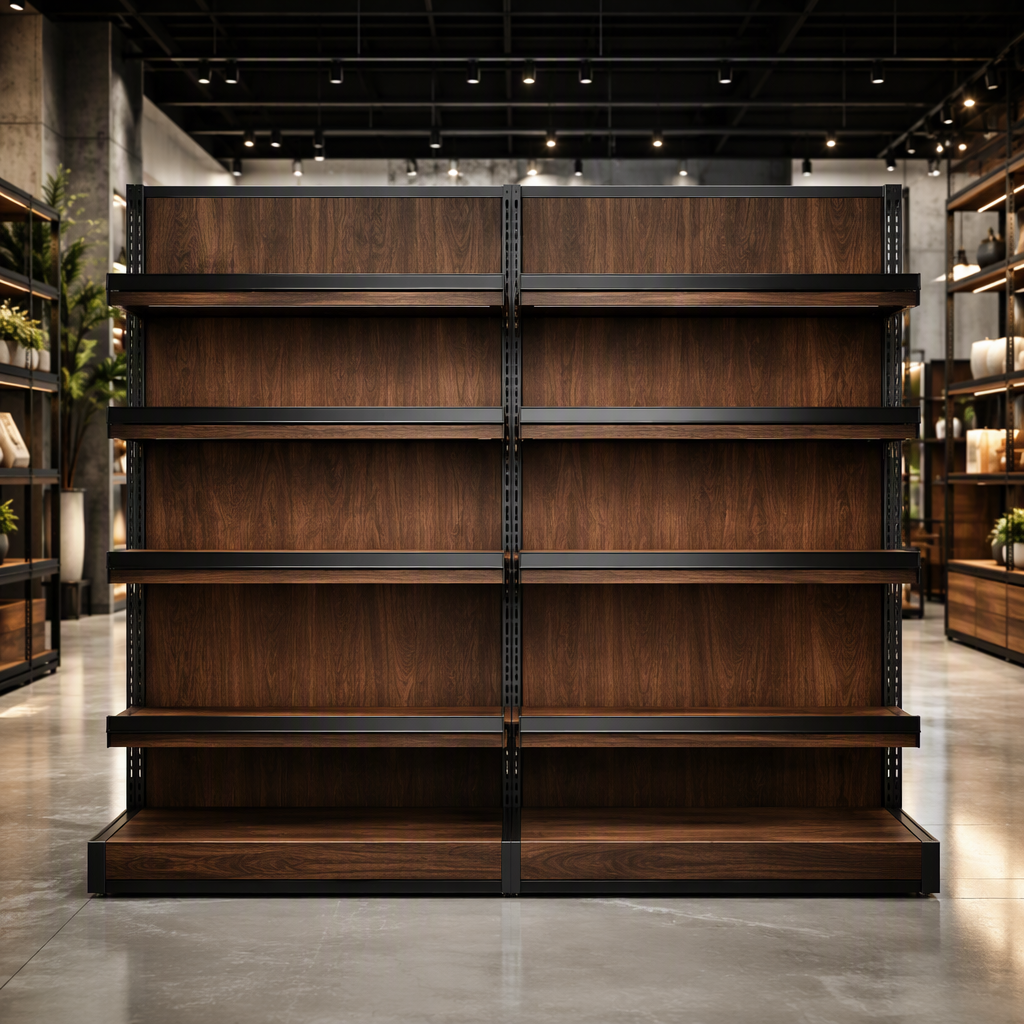 retail gondola shelving