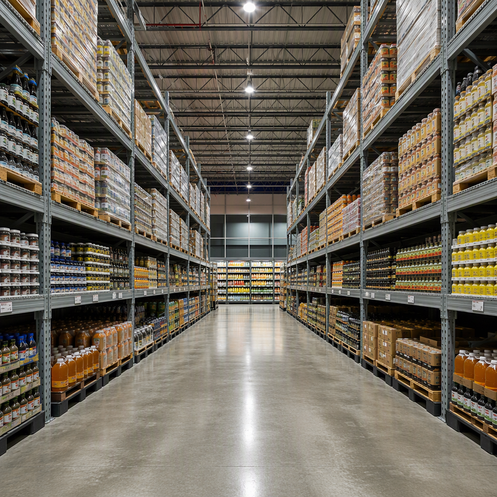 wholesale supermarket shelving