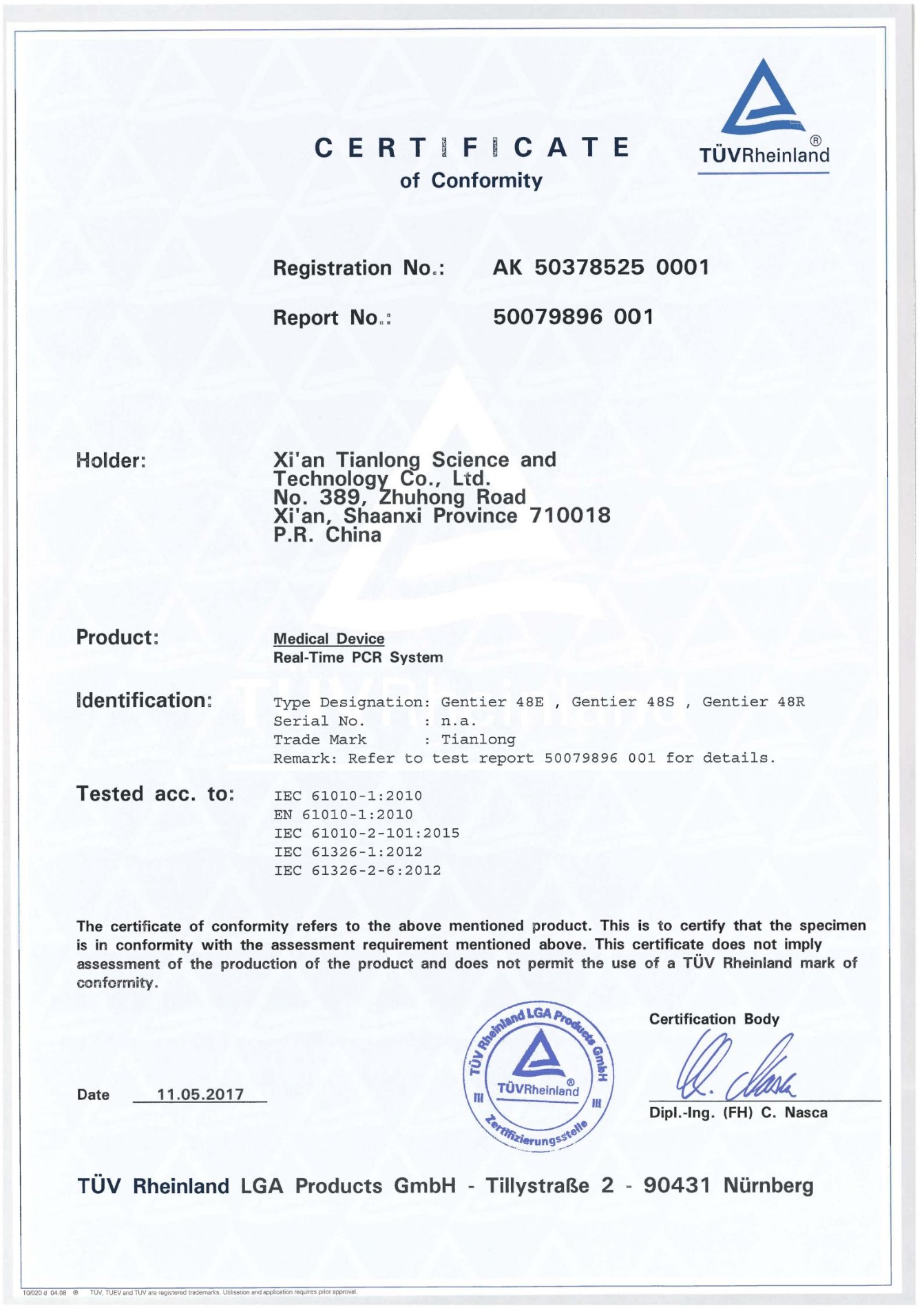 Certificats CE