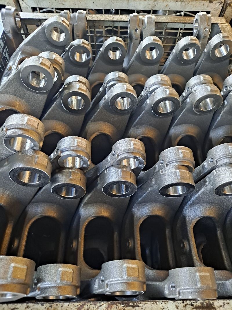 Automatic casting production line