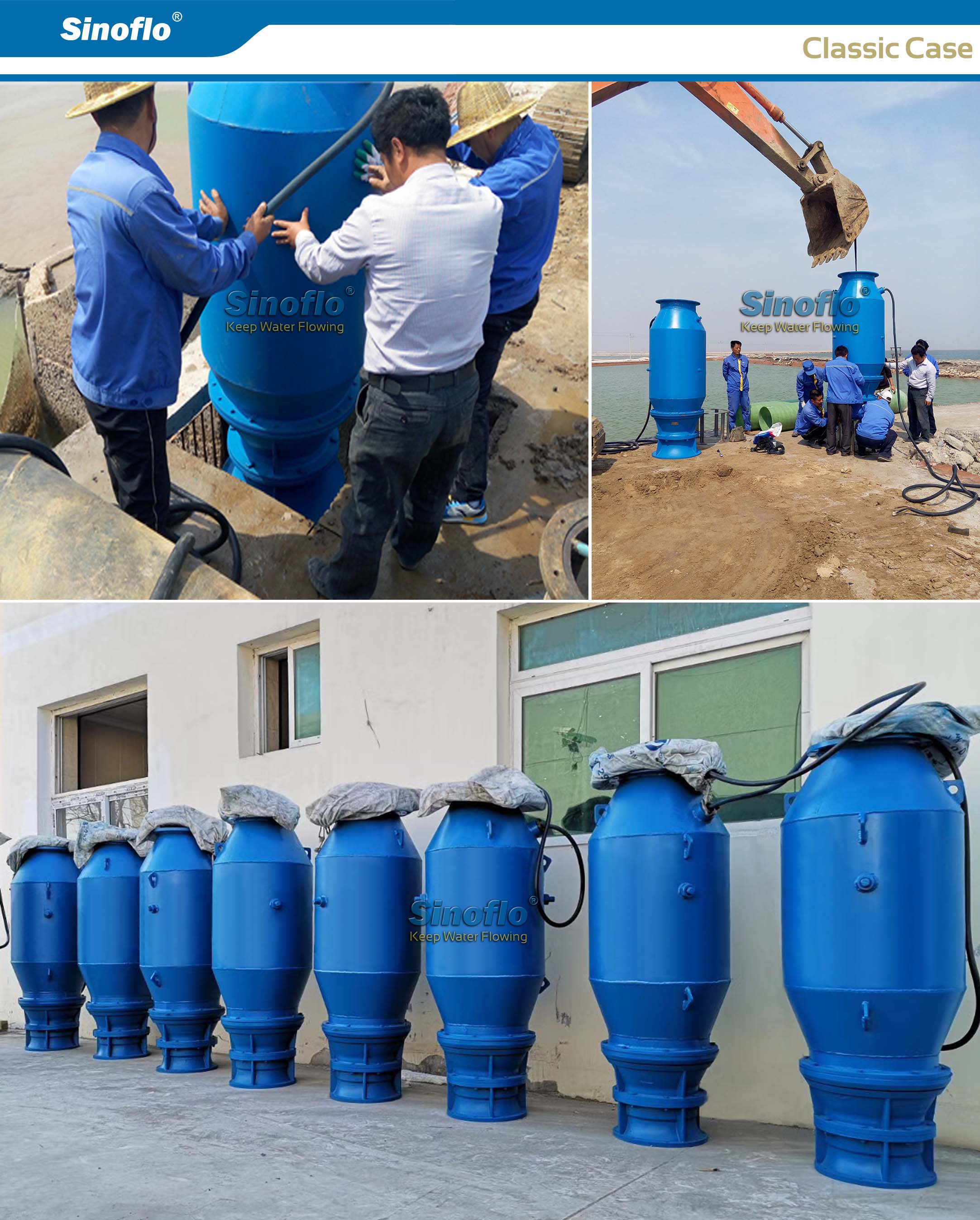 Dongying Salt Industry Axial Flow Submersible Pump