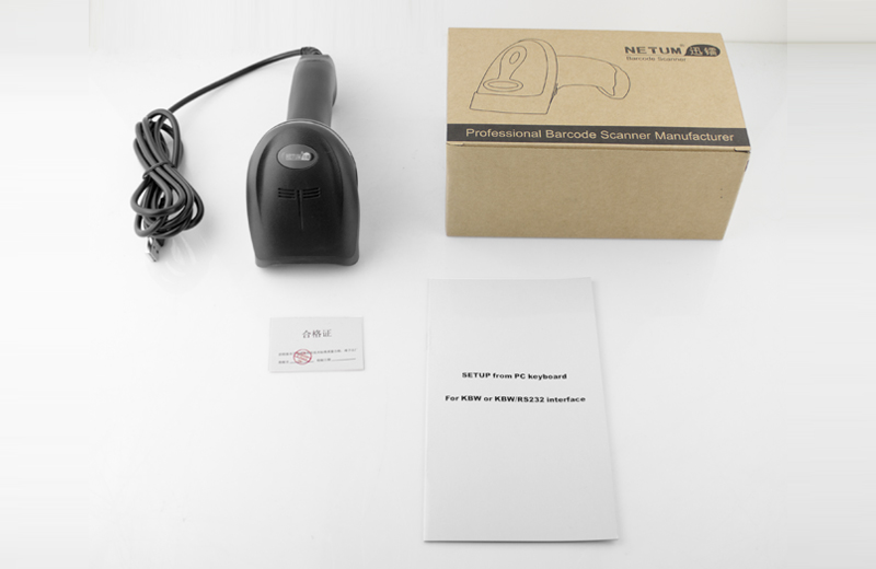 NETUM NT-2012 1D Laser Wired Barcode Reader