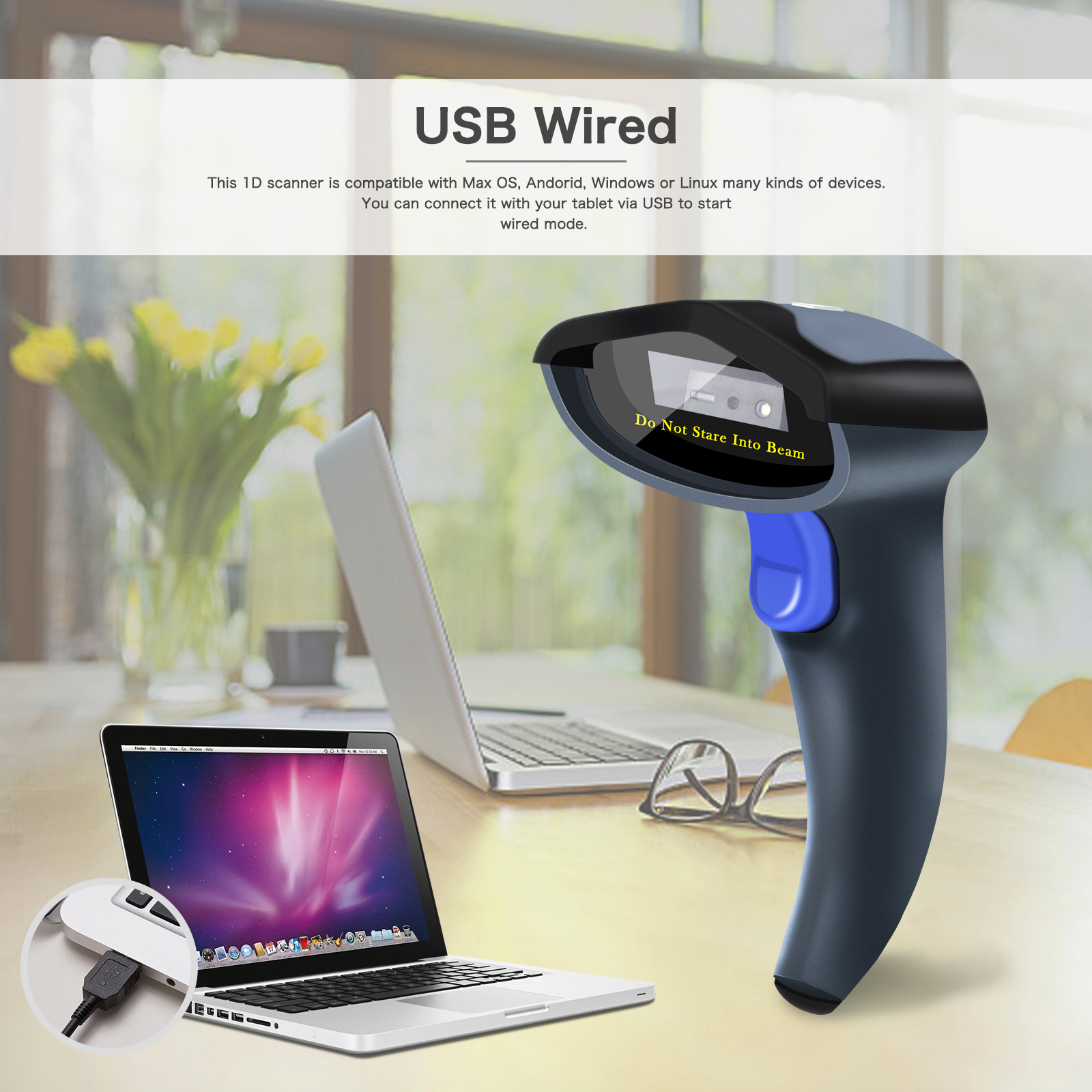 Wired Barcode Scanner