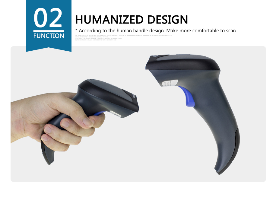 High Resolution Barcode Scanner