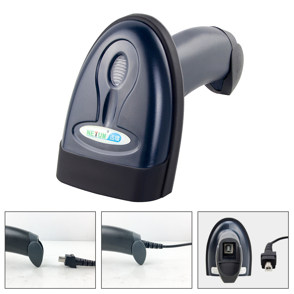 NETUM 1228BC 1D CCD Wireless Barcode Reader