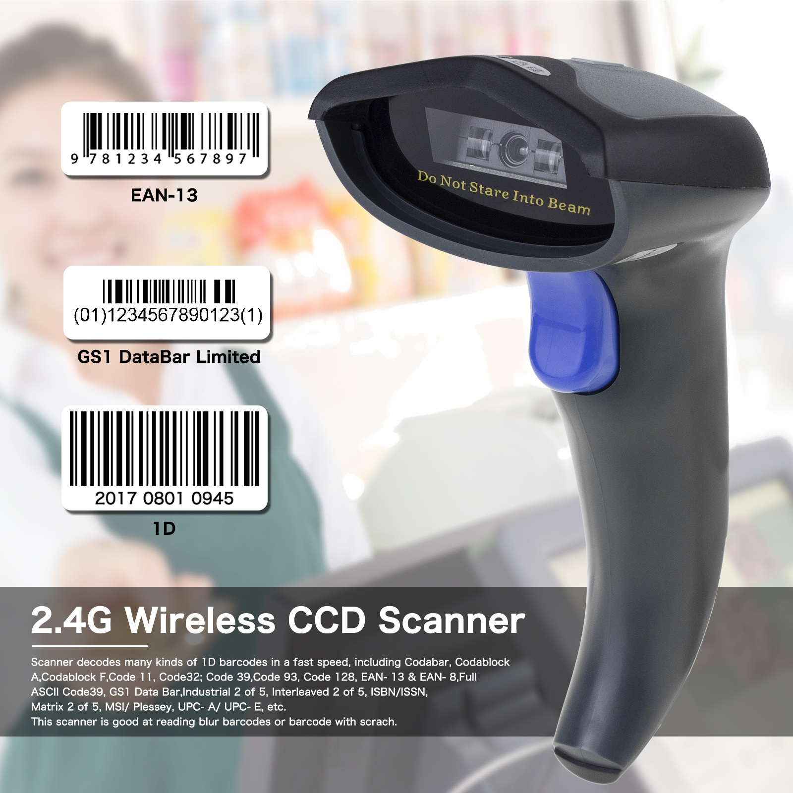 2.4G Barcode Scanner
