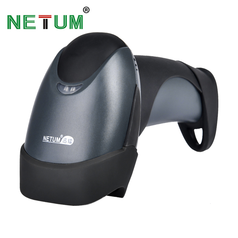 NETUM NT-M5 2D кабелен скенер за баркод поддържа сканиране на екрана