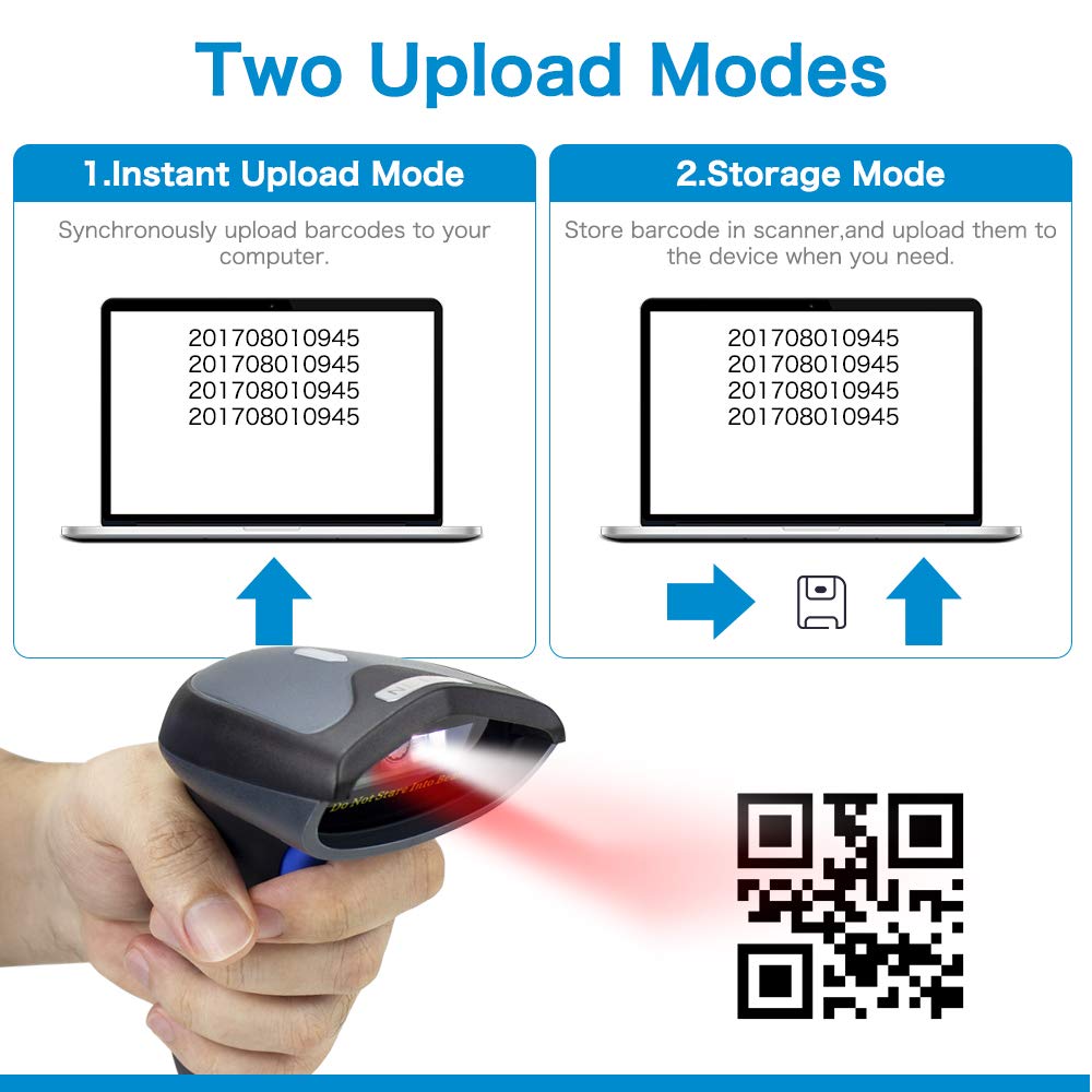 Wireless Bluetooth Barcode Scanner