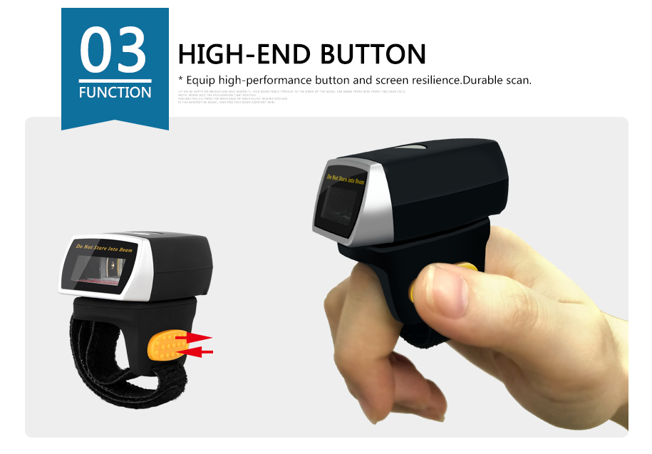 1D Ring Barcode Scanner