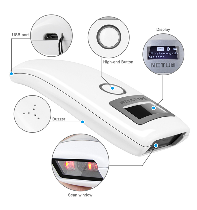 2D scanner with Display