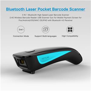 1D Bluetooth Barcode Scanner Support IOS