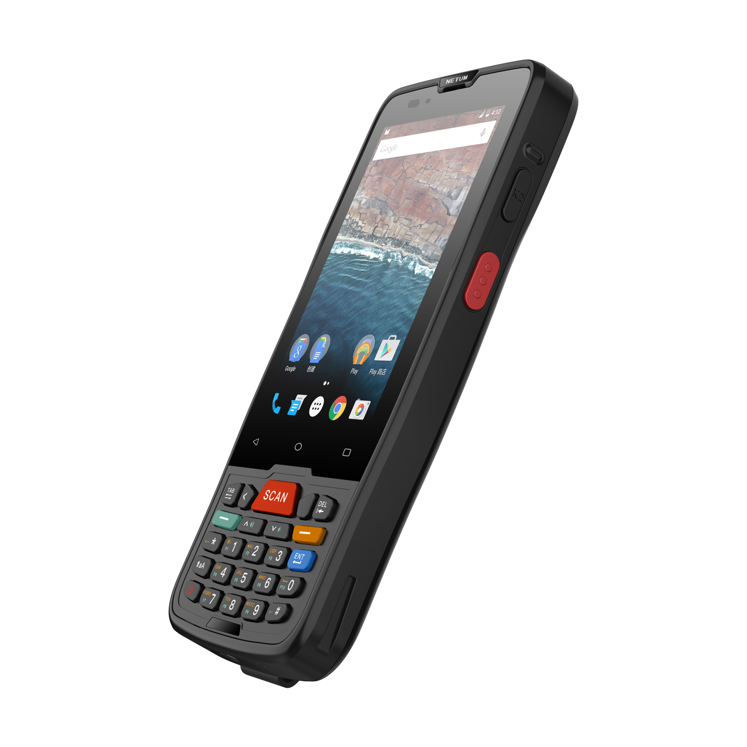 NETUM PDA-D7100, NT-M71 PDA Android Terminal 2D Barcode Scanner Touch Screen Android Terminal Device with WIFI 4G GPS