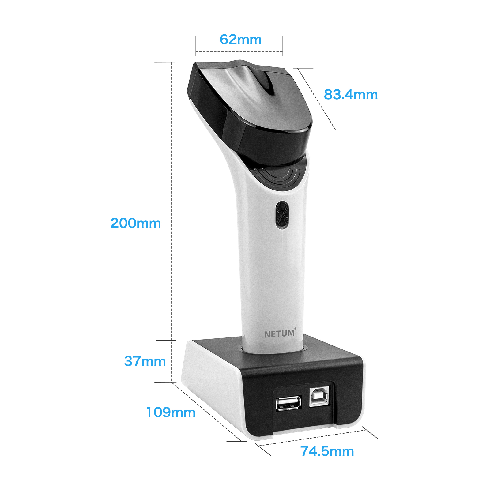 NETUM DS2800 Wifi Blutooth Wireless QR Code Scanner