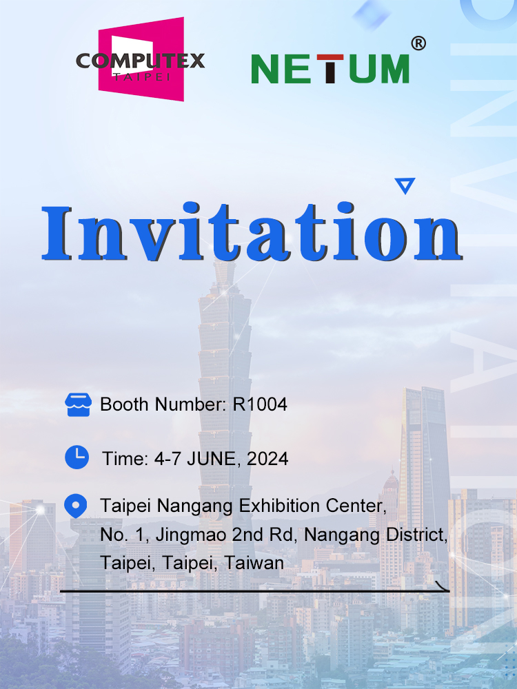 Welcome to visit our booth R1004 in Computex 2024