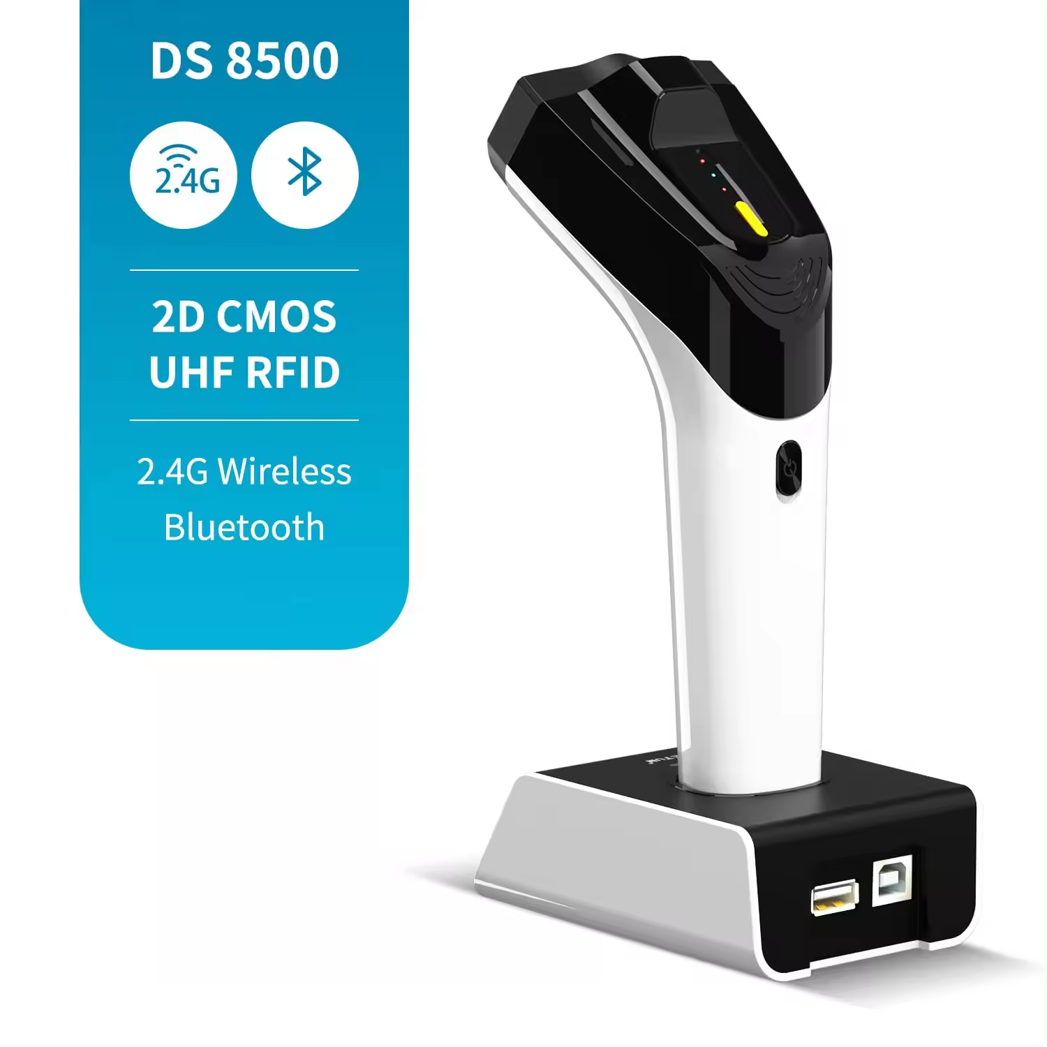 NETUM DS8500 UHF 900MHz EPC C1Gen2 V1.2/ISO18000-6C Wireless Bluetooth RFID 1D 2D Barcode Scanner