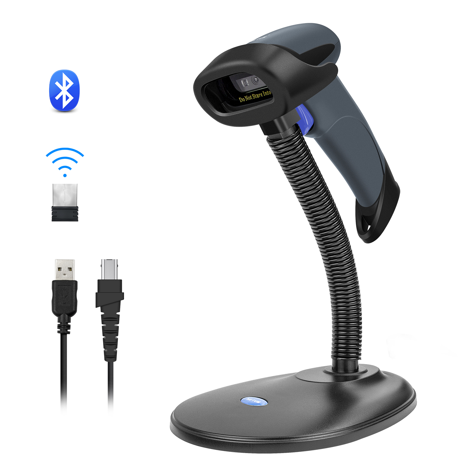 NT-M8BT 2D Wireless 2.4G Hz & Bluetooth Handheld Auto Barcode Scanner