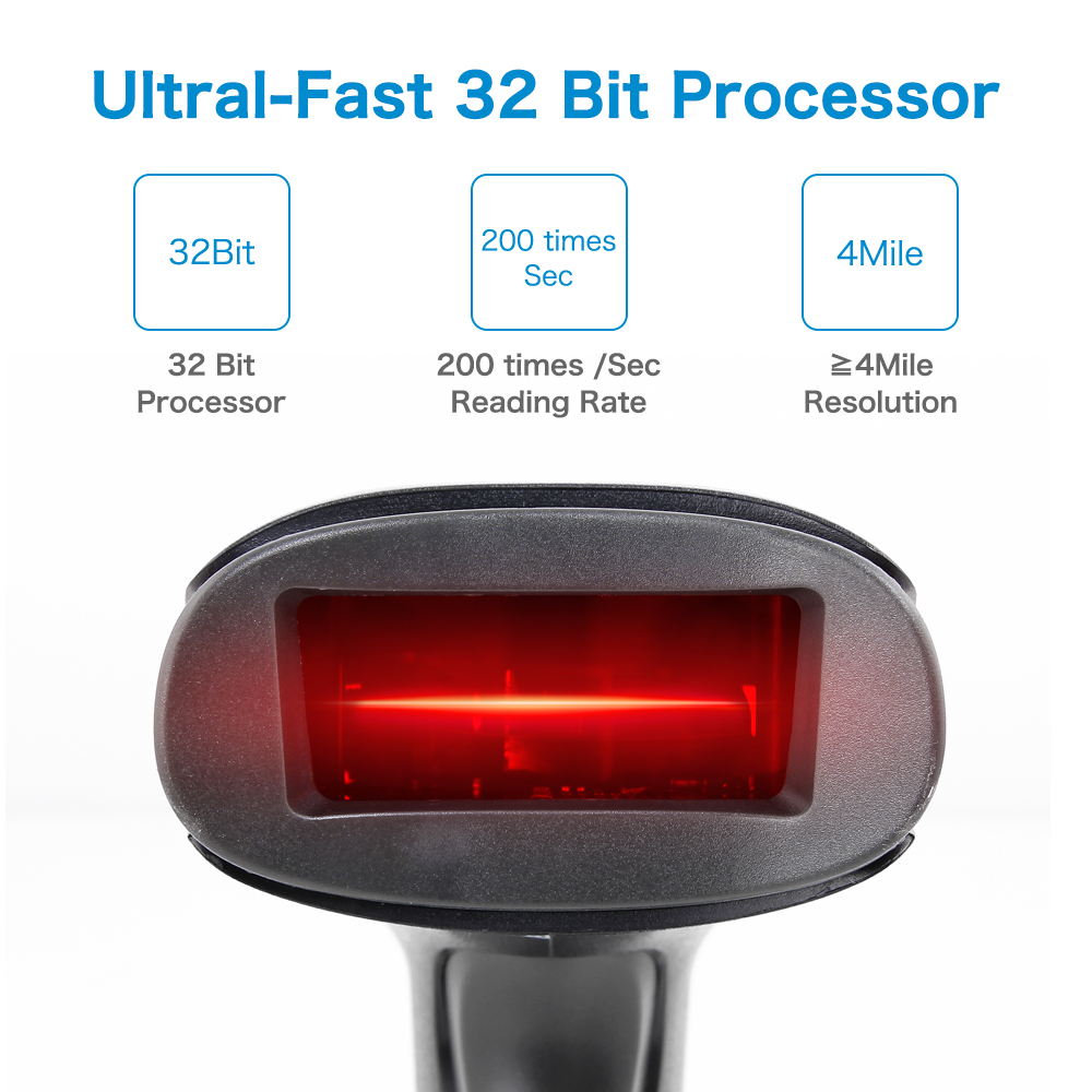 NT-F20 1D CCD Wired Handheld Barcode Scanner