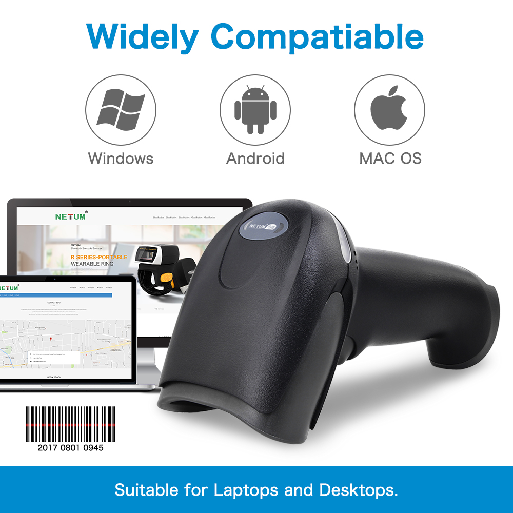 NT-F20 1D CCD Wired Handheld Barcode Scanner