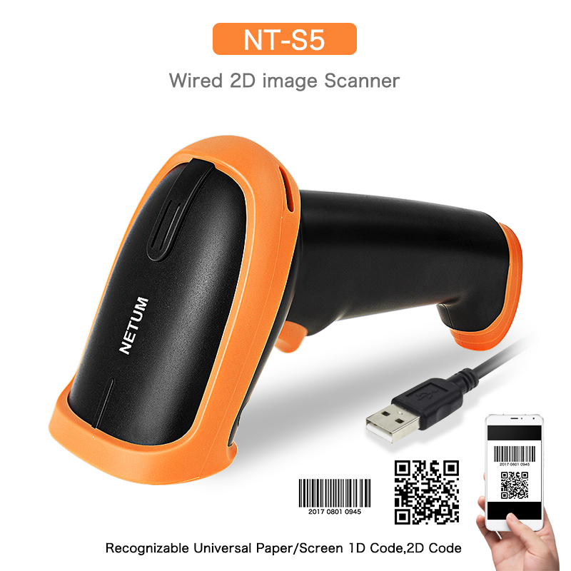 NETUM NT-S5 2D Barcode Auto Scanner