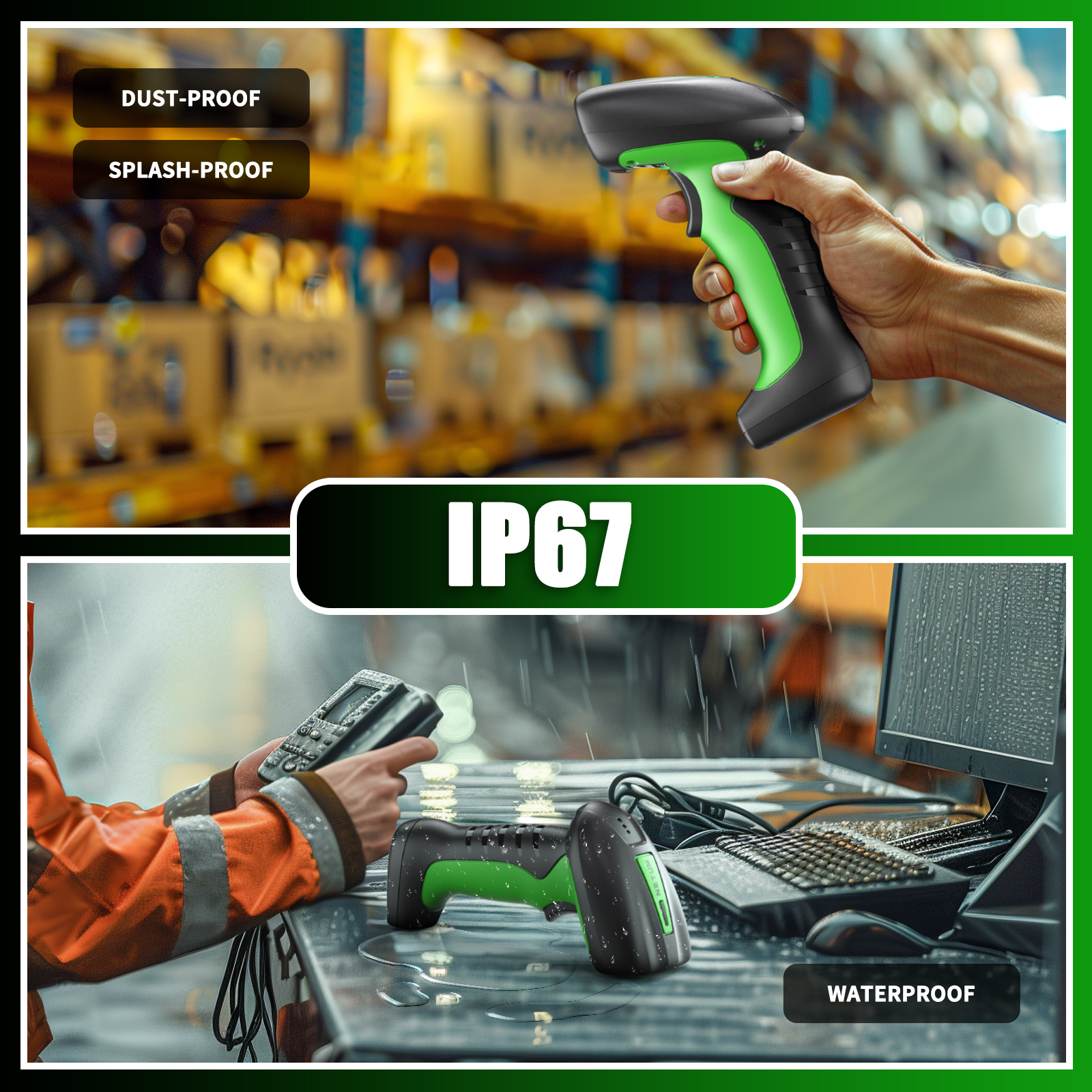 How many types of barcode scanners are there?