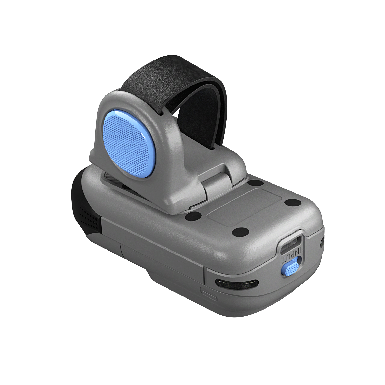 RF5200U Wearable Hybrid Wireless Bluetooth 1D/2D Barcode Scanner with UHF RFID Reader