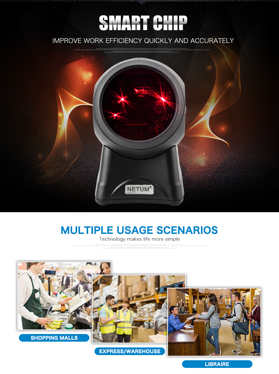 Wireless barcode scanner