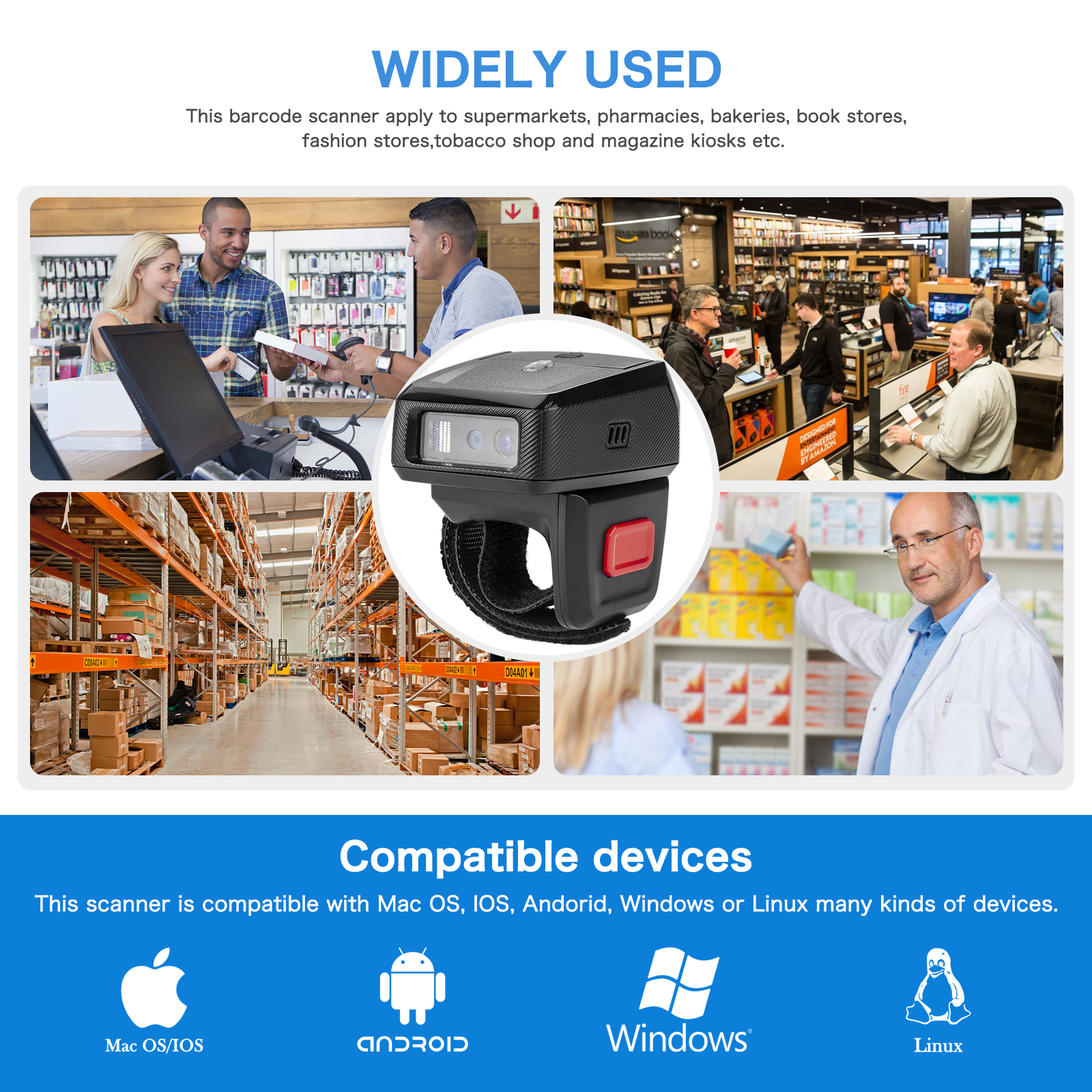 wearable barcode scanner