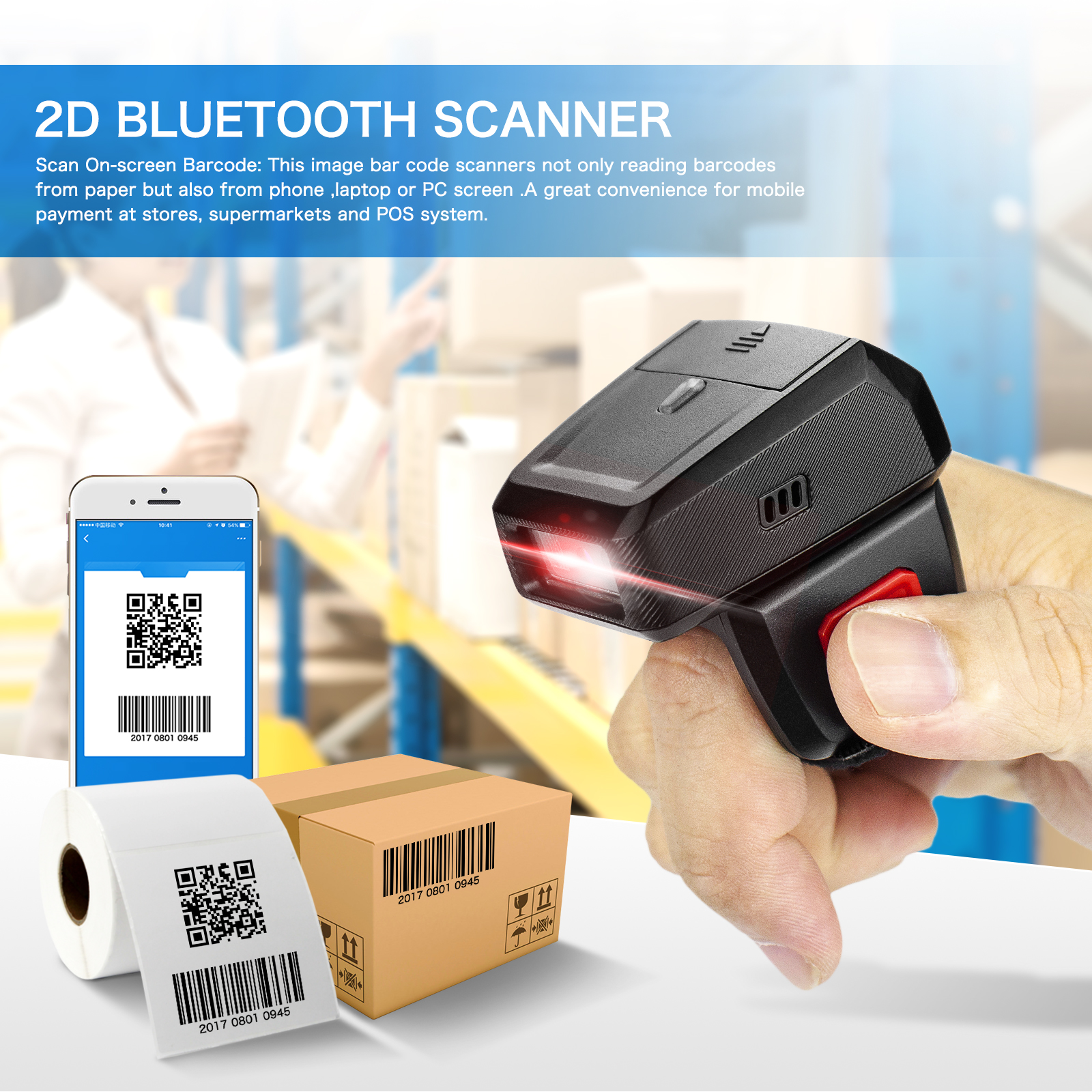 Hands-Free Barcode Scanners: Technology, Advantages, and Selection Guide