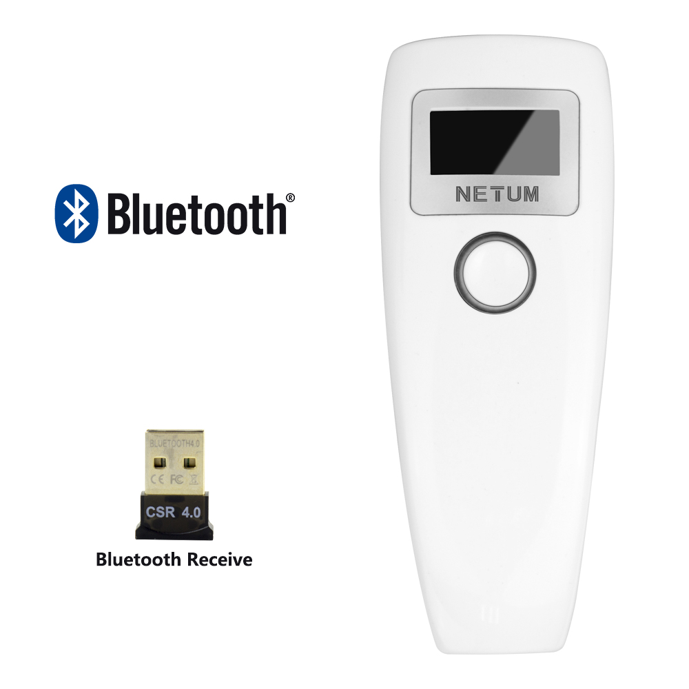 How do I connect a Bluetooth barcode scanner to my computer/mobile phone?