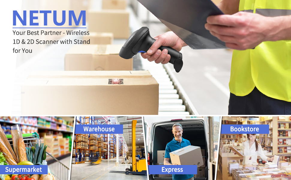 2D handheld barcode scanner