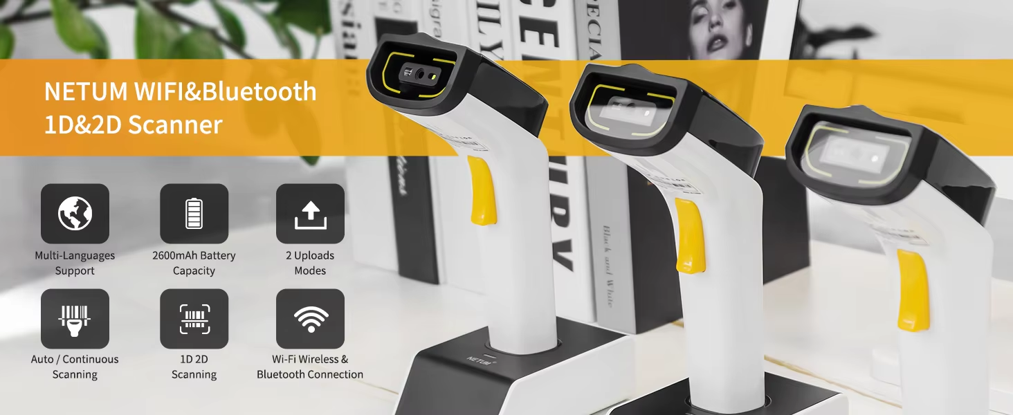 WiFi barcode scanner