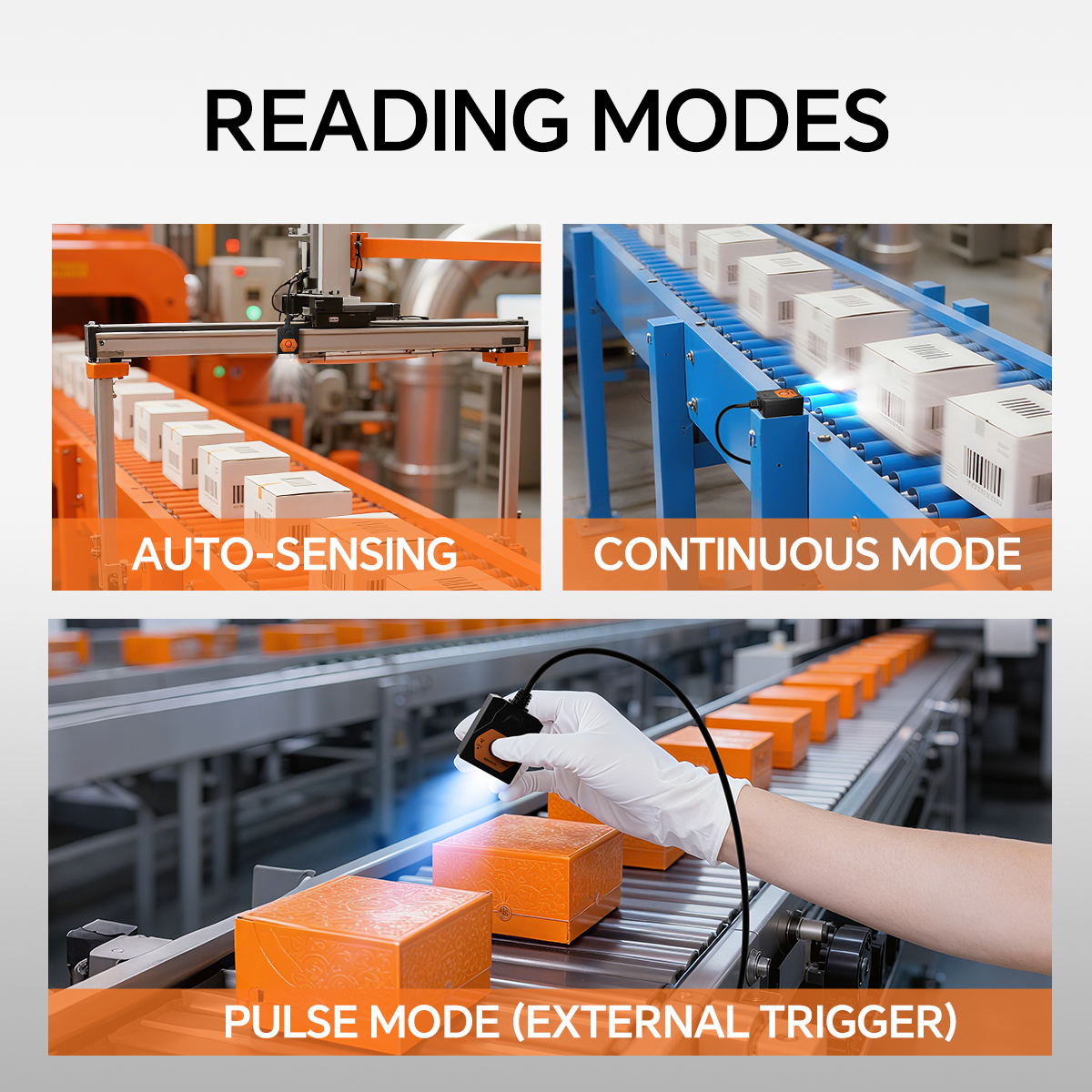Fixed Mount Barcode Scanner