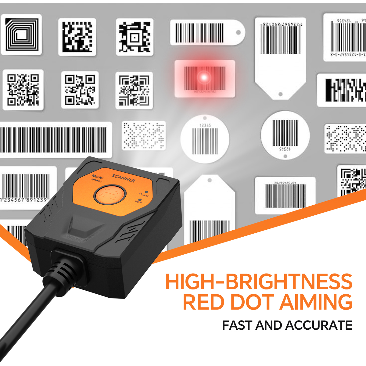 Fixed Mount Barcode Scanner
