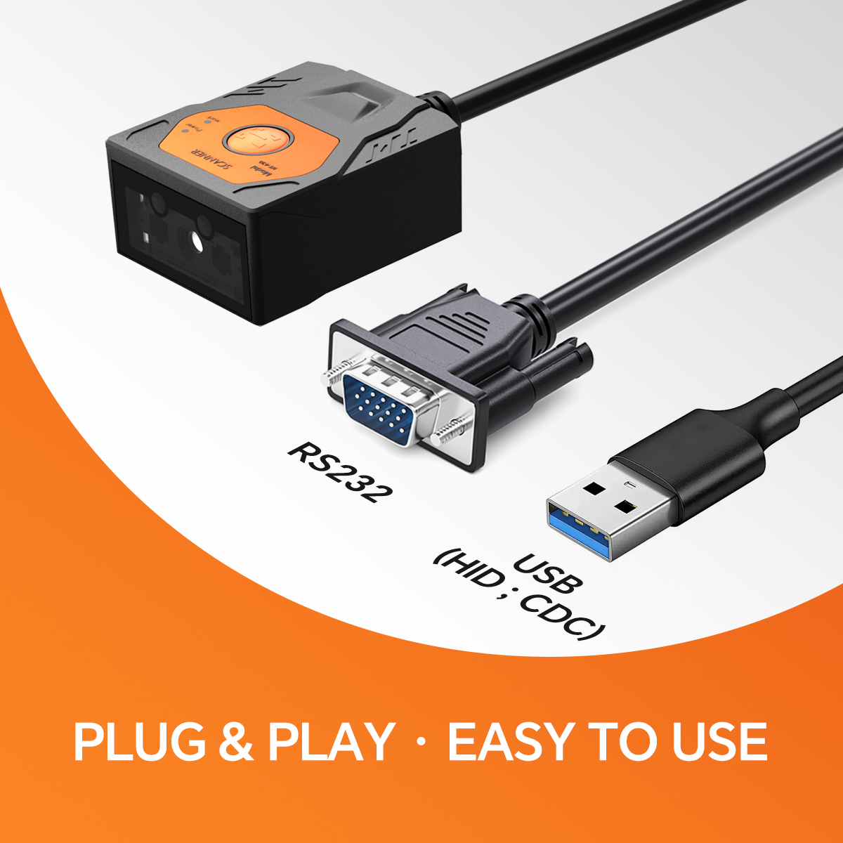 Fixed Mount Barcode Scanner